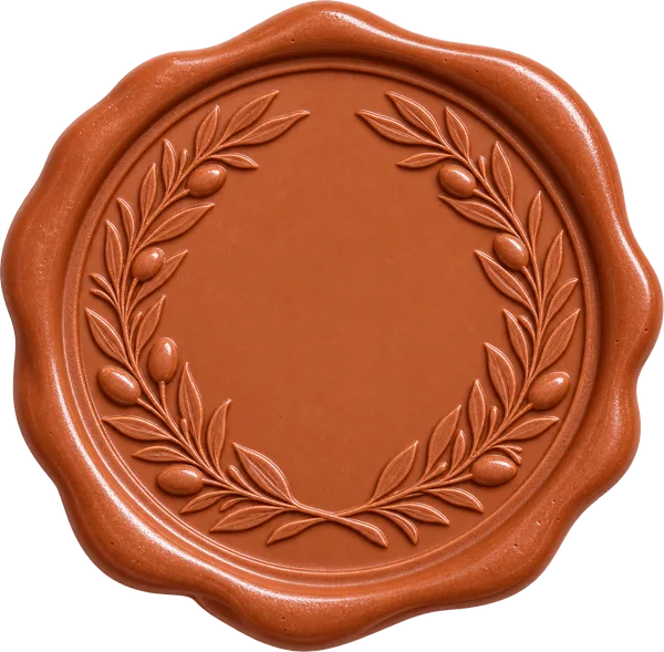Mediterranean: Breaks a wax seal